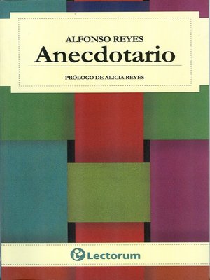 cover image of Anecdotario